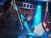 Intense shibari LIVE show with Anuskatzz and Lily Lu from Z-filmz - Dirty Dreaz extrem BDSM bondage 5/16