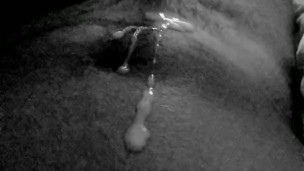 Black and White Cumshot All Over my Body