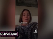 Babe starting candid vlog as cumshot on her booty, puckering asshole closeups, behind the scenes ASMR - Lelu Love 11/16