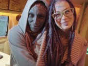 Behind the scene at the XBIZ awards in Berlin - Anuskatzz and Lily Lu enjoy the adult time show and give you an impression 1/16