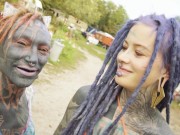 Behind the scene at the XBIZ awards in Berlin - Anuskatzz and Lily Lu enjoy the adult time show and give you an impression 7/16