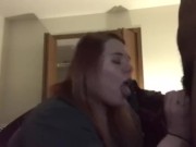 Giving the neighbor some good head 12/16