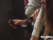 Cute Lesbian Babe Gets Strapon From Horny Madame 10/16