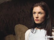 Cute Lesbian Babe Gets Strapon From Horny Madame 7/16