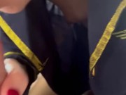 my hostess sucks my cock and swallows my cum 16/16