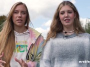 Ersties - Hot Lesbian Babes Use a Blindfold During Sex 13/16