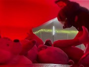 Naughty teenage girls pillowfight and fuck  5/16