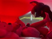 Naughty teenage girls pillowfight and fuck  7/16