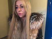 Blowjob from Veronika Rigal on the top floor of a high-rise building • Nick Morris 1/16