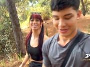 Outdoor Sex Adventure - Hot Climbing on the Hill - Danner Mendez & Yenifer Chacon 1/16