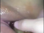Breaking tight 18 year old pussy with a bottle, screaming and moaning very sexy 4/16
