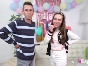 Amazing amateur threesome with 19yo Carolina Lorca and her two friends 5/16