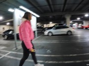 Girl Sucking Dick Stranger in Car / Sucked All The Cum 4/16