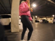 Girl Sucking Dick Stranger in Car / Sucked All The Cum 5/16