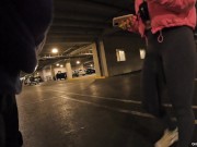 Girl Sucking Dick Stranger in Car / Sucked All The Cum 6/16