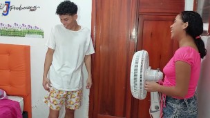 ME FOLLO A MI VECINA EN PAGO DEL ARREGLO DEL VENTILADOR