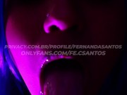 safada engolindo leitinho. 10/16