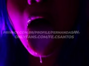 safada engolindo leitinho. 6/16