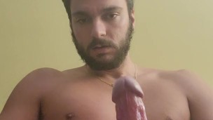 Bearded Man Releases the Cumdam