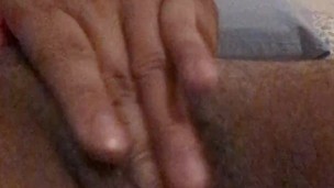 Vocal trans man rubs up close