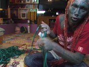 How to make your own shibari bondage rope - A tutorial from Lily lu for everyone who likes to knot is a rigger and likes BDSM 14/16