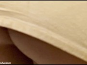 UPSKIRT No PANTIES in a SHOE STORE - CANDID 9/16