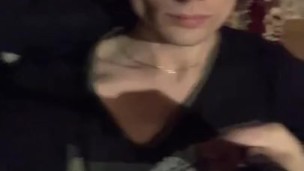 jerking off in the chair