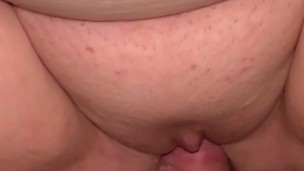 cock slapping my GF wet pussy