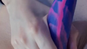 JUDE LYNX — “WHO WANTS TO FUCK MY TIGHT PUSSY WITH A BIG DILDO?”