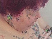 Smoking Weed with Piggy 11/16