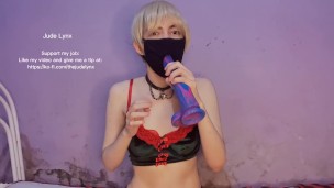 JUDE LYNX — KINK PLAY FACE FUCKING WITH MASK