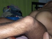 Mi novia quiso coger en el piso y termine corriéndome muy rápido CASERO 16/16