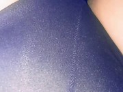 Playing my pussy with panties on