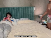 ROLE-PLAY - I DEFLORATED MY VIRGIN STEPBROTHER AND HE CUMMED TWICE ON ME 4/16