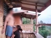 Pinay na Malibog Nagpakantot sa Kubo, Muntik na may Makakita 1/16