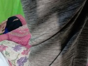 plays and masturbate with my Indian desi fat cock 2/16