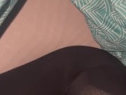 i wake up at 3am to cum on her leggings 3/16