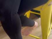 Cum on leggings and clothes 3/16