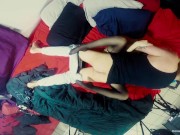 Big titty amateur hottie in lingerie likes it rough 15/16