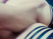 Big titty amateur hottie in lingerie likes it rough 9/16