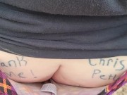 Master shows Piggy's Ass on trail 15/16