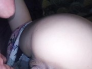 Spanish woman with a perfect body as a doggy is fucked by her godfather, what a delicious ass 🔥 6/16