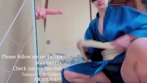 オナニストたけくんのデカチンをジュポジュポフェラするイケメン