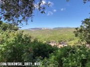 Risky outdoor blowjob from a cute blonde. She swallowed all the cum! 1/16