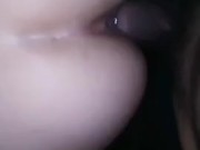 White girl likes to be fucked hard, interracial sex black 8/16