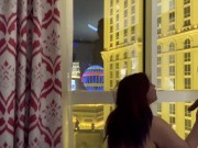 Vegas Throat goat swallows cum for sugar daddy 4/16