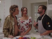 Hot Influencer Babe April Olsen Shares Two Big Dicks 3/16