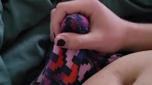 jerking off and cumming in my cute boxers