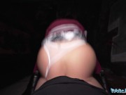 Public Agent French brunette babe fucked in a public place 11/16