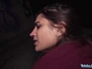 Public Agent French brunette babe fucked in a public place 15/16